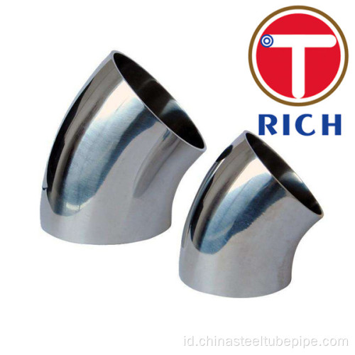 Seamless dan Welded Stainless steel Sanitary Elbow